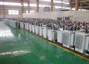 镇江油浸式变压器成品车间